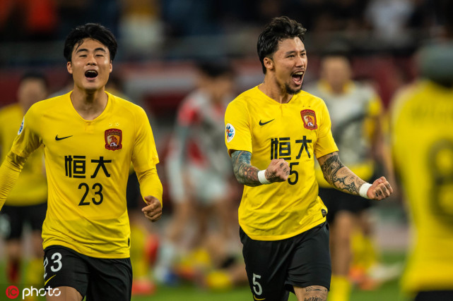 恒大对阵韩国球队，争夺决赛席位
